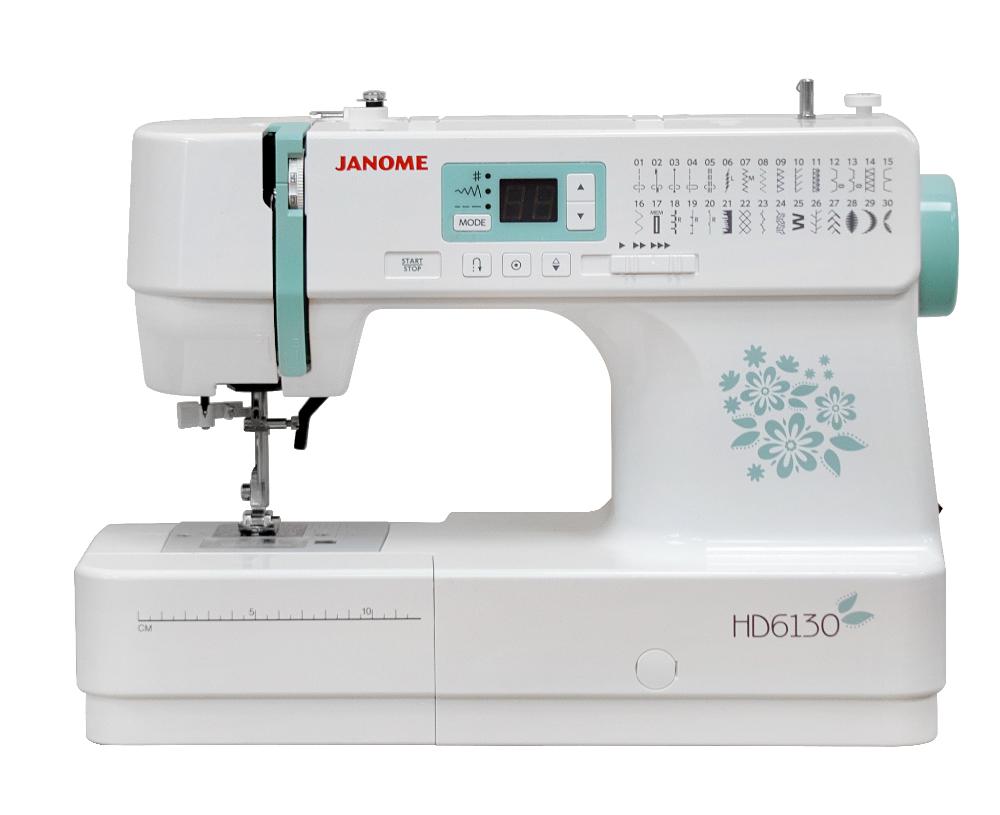 Компьютерная швейная машина Janome HD6130 — Швейные машины Janome — Швейная  техника и аксессуары Janome