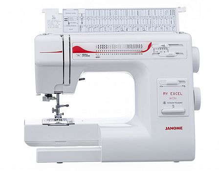 Как смазать janome my excel 23xe